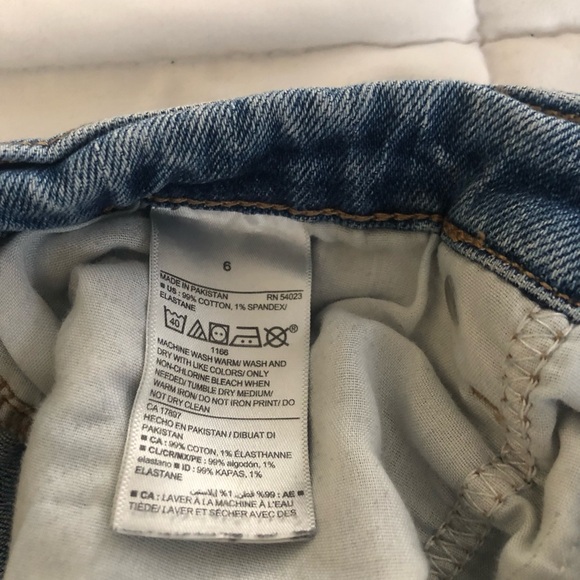 Old Navy Women’s Size 6 Ankle Jeans High Rise 90s Straight - Picture 6 of 8